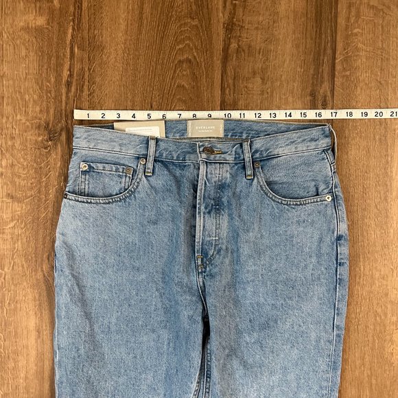 NEW Everlane The ’90s Cheeky Jean Raw Hem Sz 30 - Picture 5 of 12